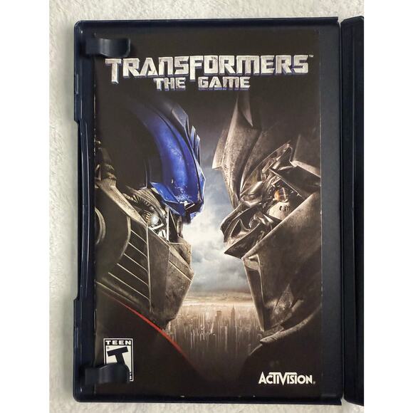 Transformers: The Game (PS2, 2007) Complete CIB w/ Manual & Disc - PlayStation 2 - Picture 6 of 7